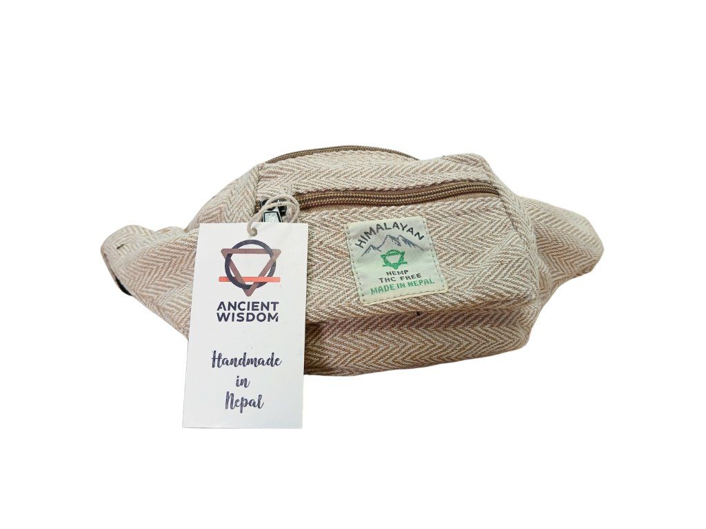 Konopná / Bavlněná Ledvinka - Natural: Konopí a bavlna