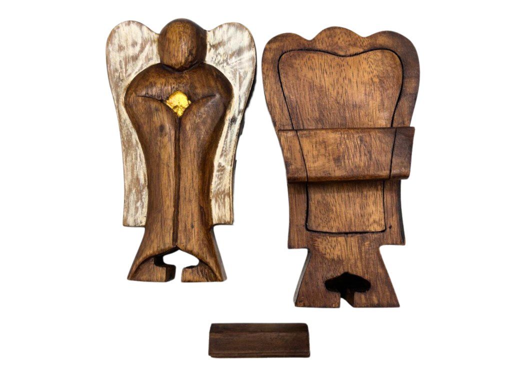 Hati-Hati Anděl Magická Krabička - Láska - 14cm: Symbol srdce v rukou