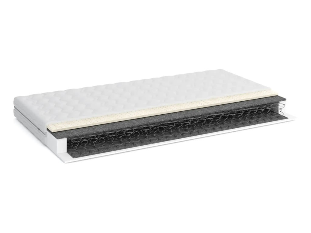 BERNI 80x160 středně tvrdá 13 cm bonell pružinová latexová matrace: Bonellové pružiny